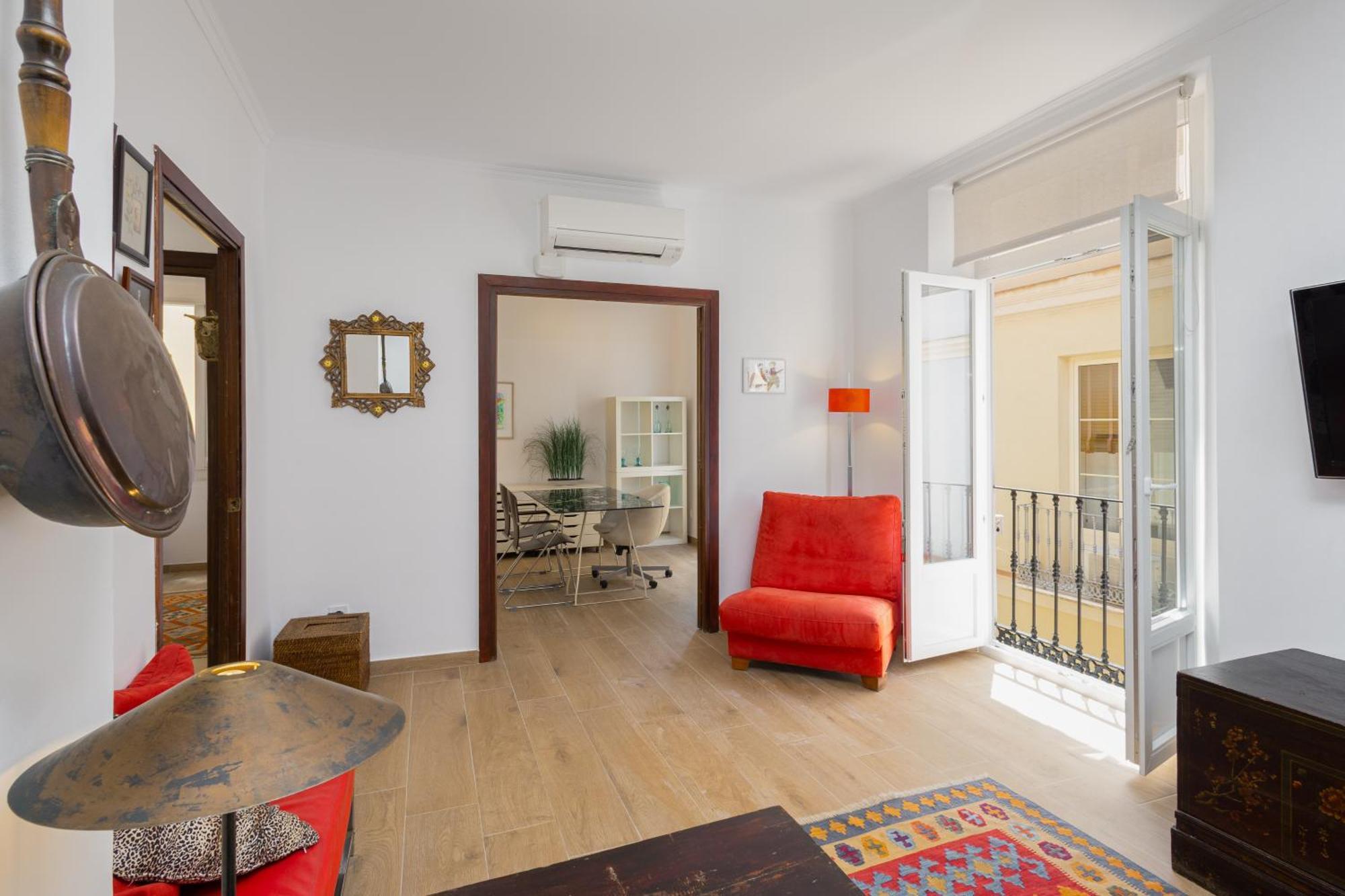 C92 - Rustic Two Bedrooms Apartment With Terrace Málaga Exteriör bild
