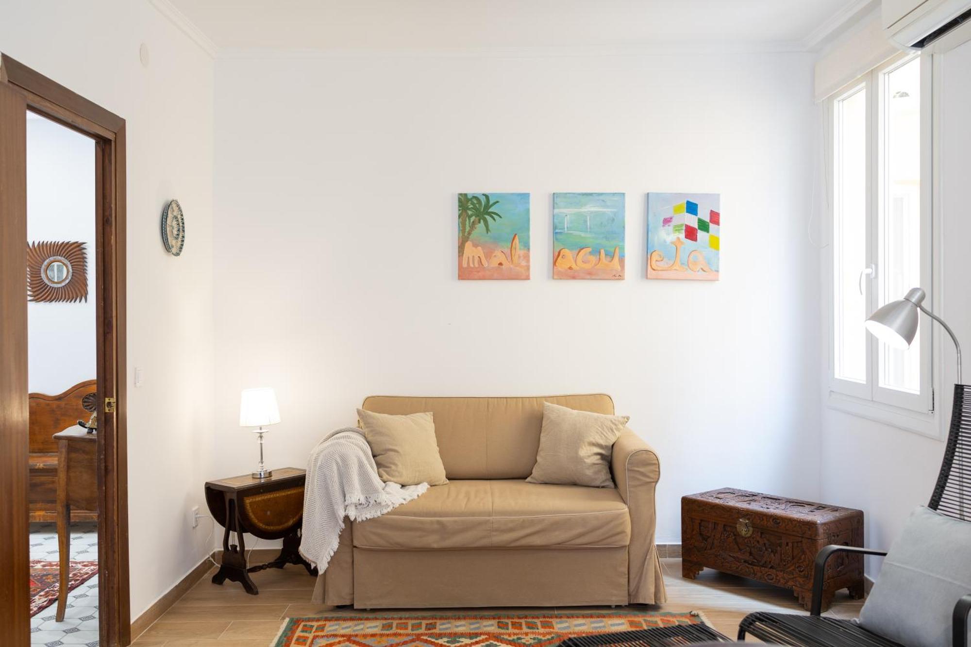 C92 - Rustic Two Bedrooms Apartment With Terrace Málaga Exteriör bild