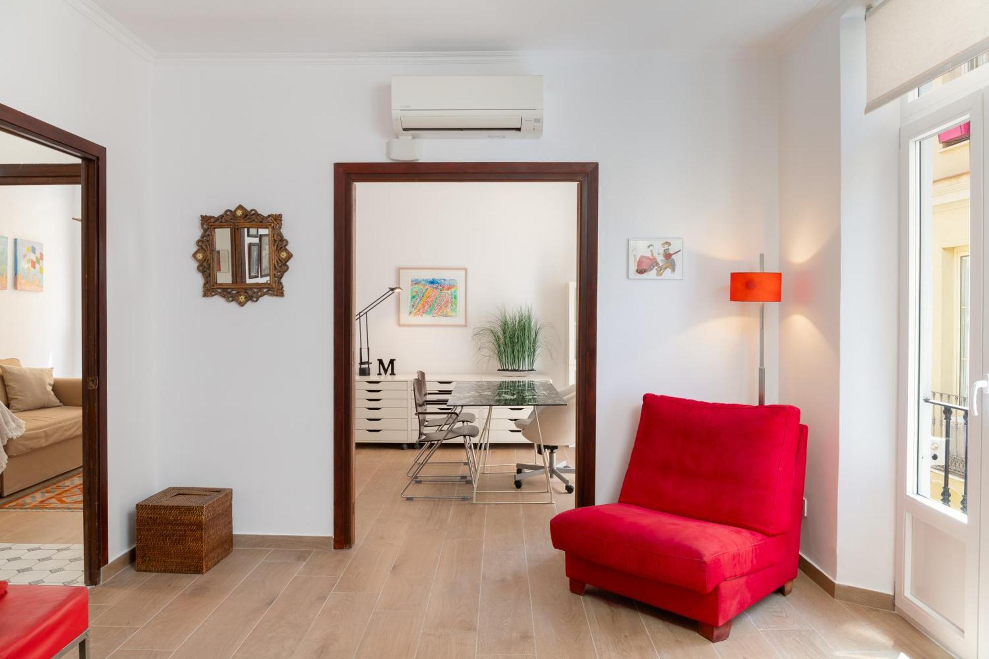 C92 - Rustic Two Bedrooms Apartment With Terrace Málaga Exteriör bild
