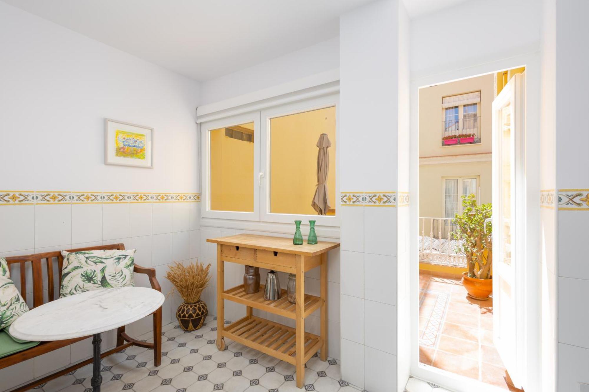 C92 - Rustic Two Bedrooms Apartment With Terrace Málaga Exteriör bild