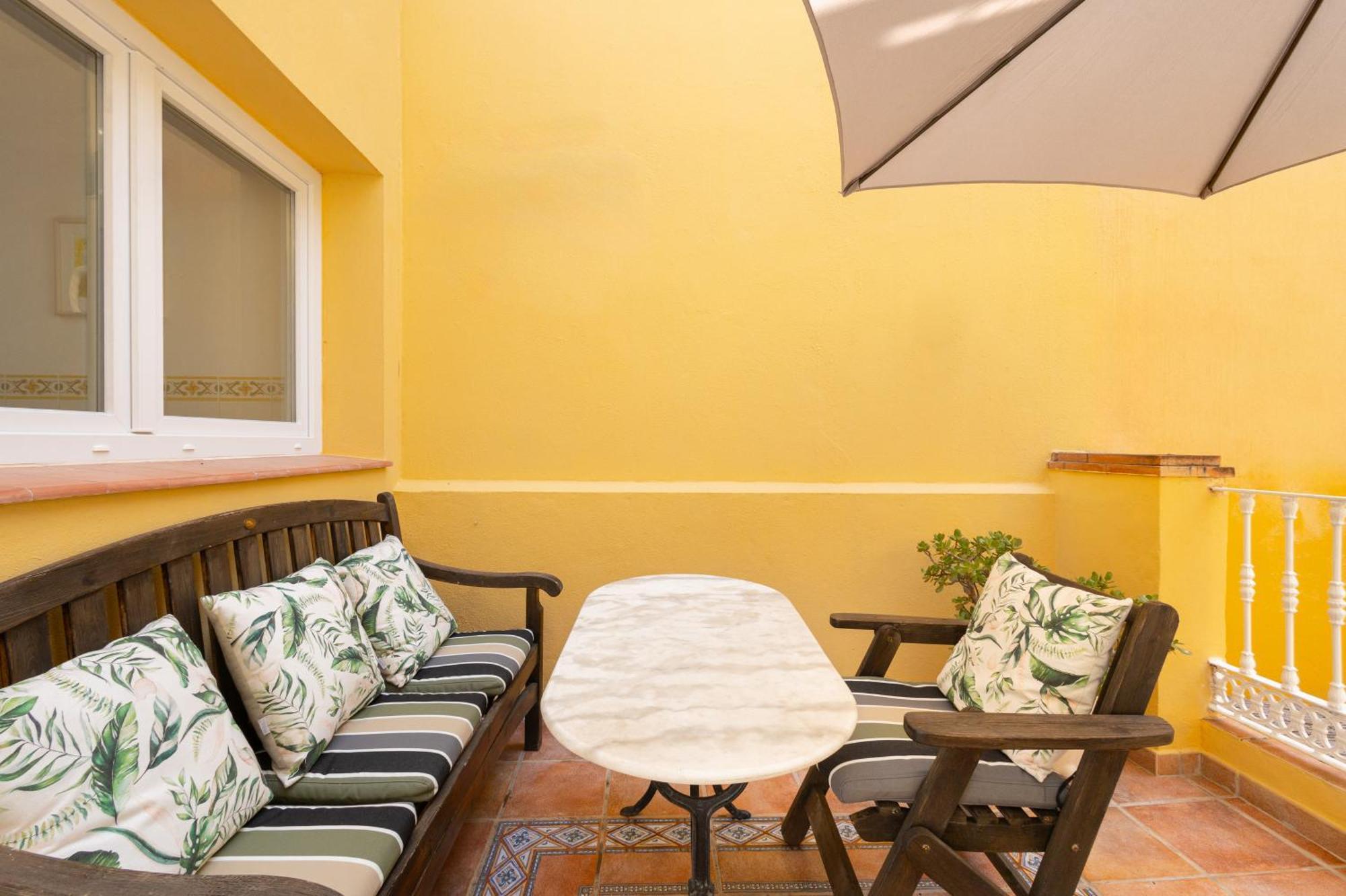 C92 - Rustic Two Bedrooms Apartment With Terrace Málaga Exteriör bild