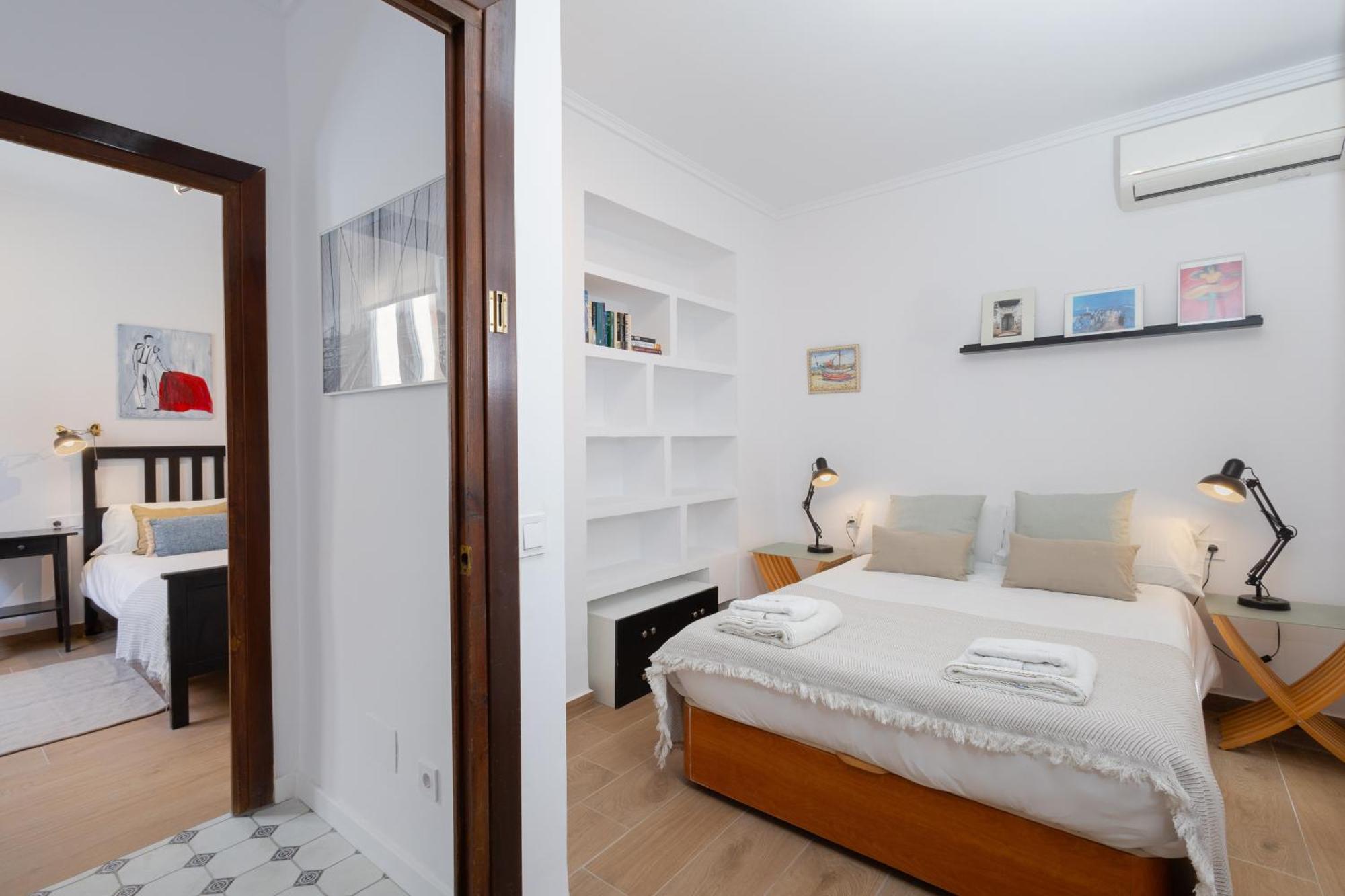 C92 - Rustic Two Bedrooms Apartment With Terrace Málaga Exteriör bild
